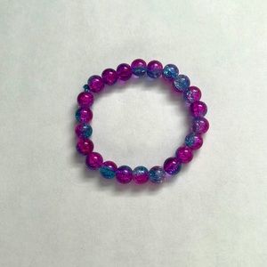 I made this handcrafted, stylish, cheap, unisex, beaded bracelet.